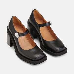GANNI Mary Jane Pumps